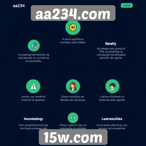 Principais características do site aa234.com destacadas